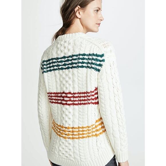 Rag & Bone Mindy Lamb’s Wool Chunky Knit Sweater - Picture 5 of 16